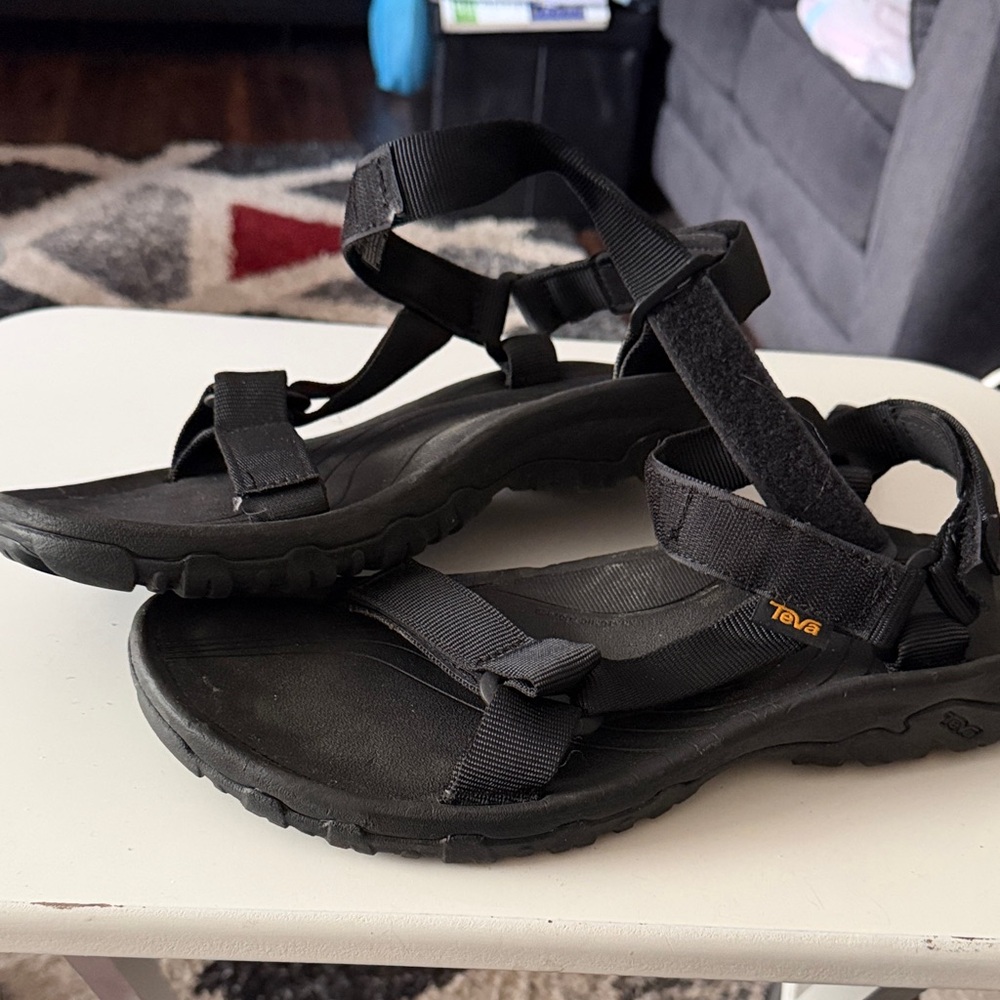 Teva Black Adventure Sandals